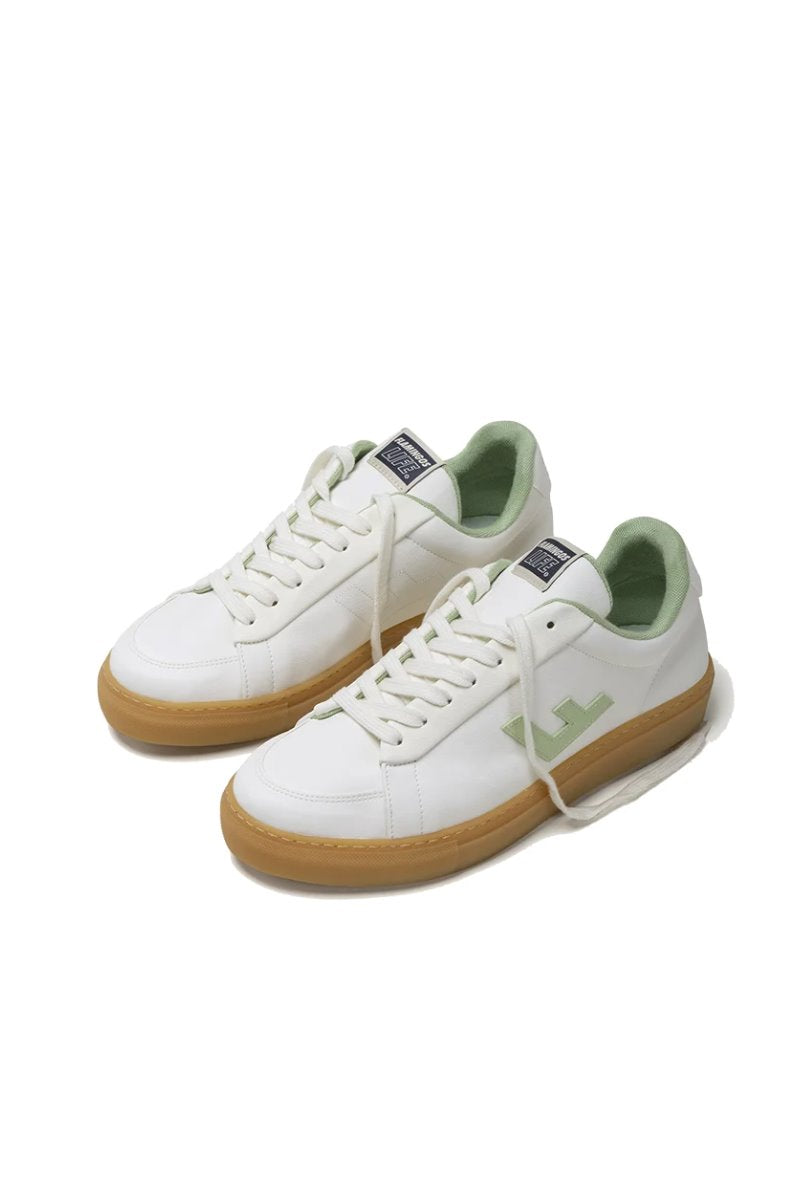 CLASSIC 70'S-WHITE PISTACHIO TOFFEE Shoes Flamingos Life