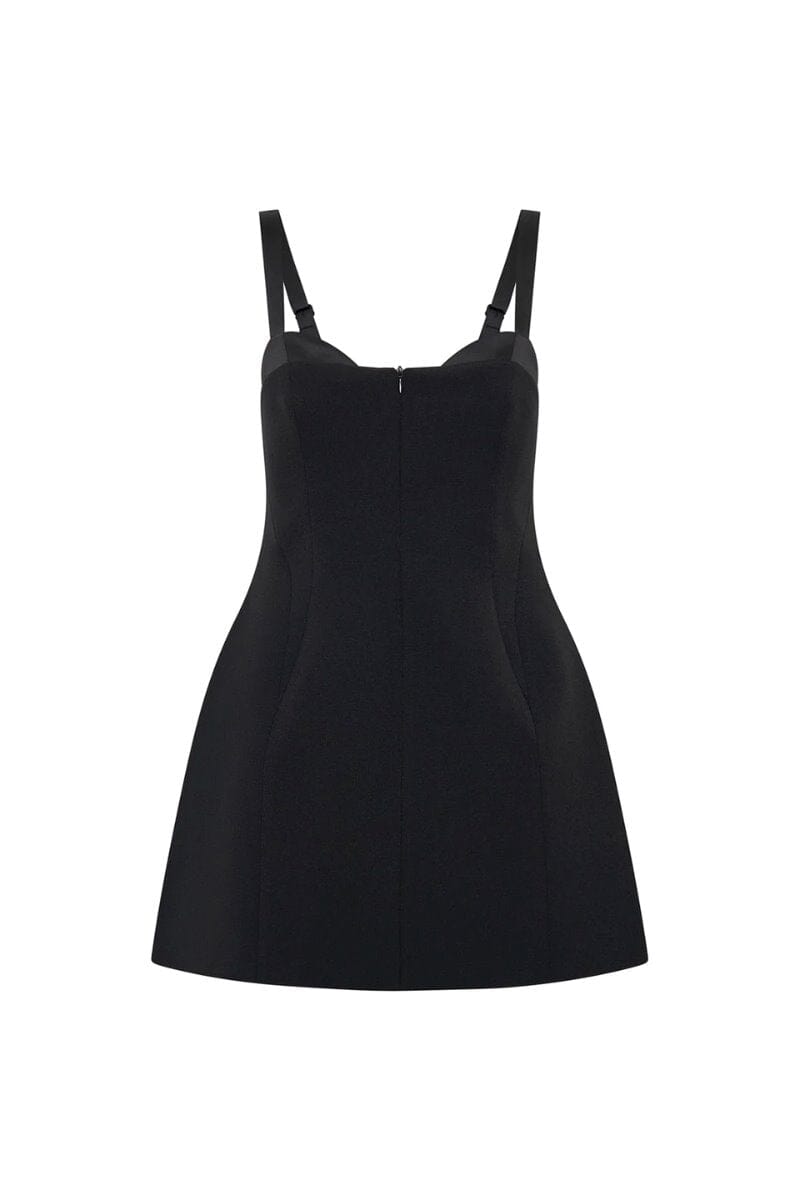 AMA MINI DRESS-BLACK – Fox & Dove