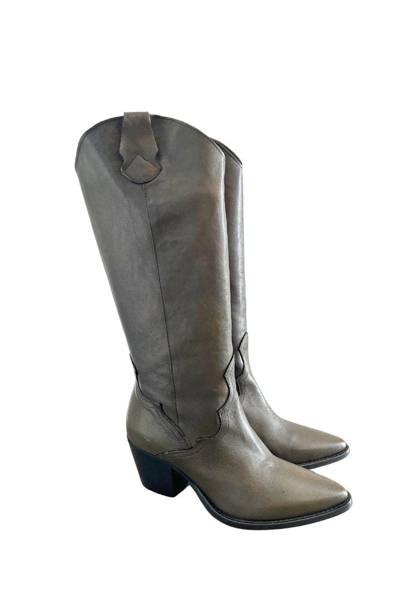 VAQUERA BOOT-OLIVE OIL Boots Estilo Emporio