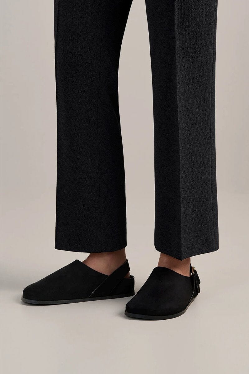 THE LOUIS CLOG-BLACK SUEDE Clogs A.Emery