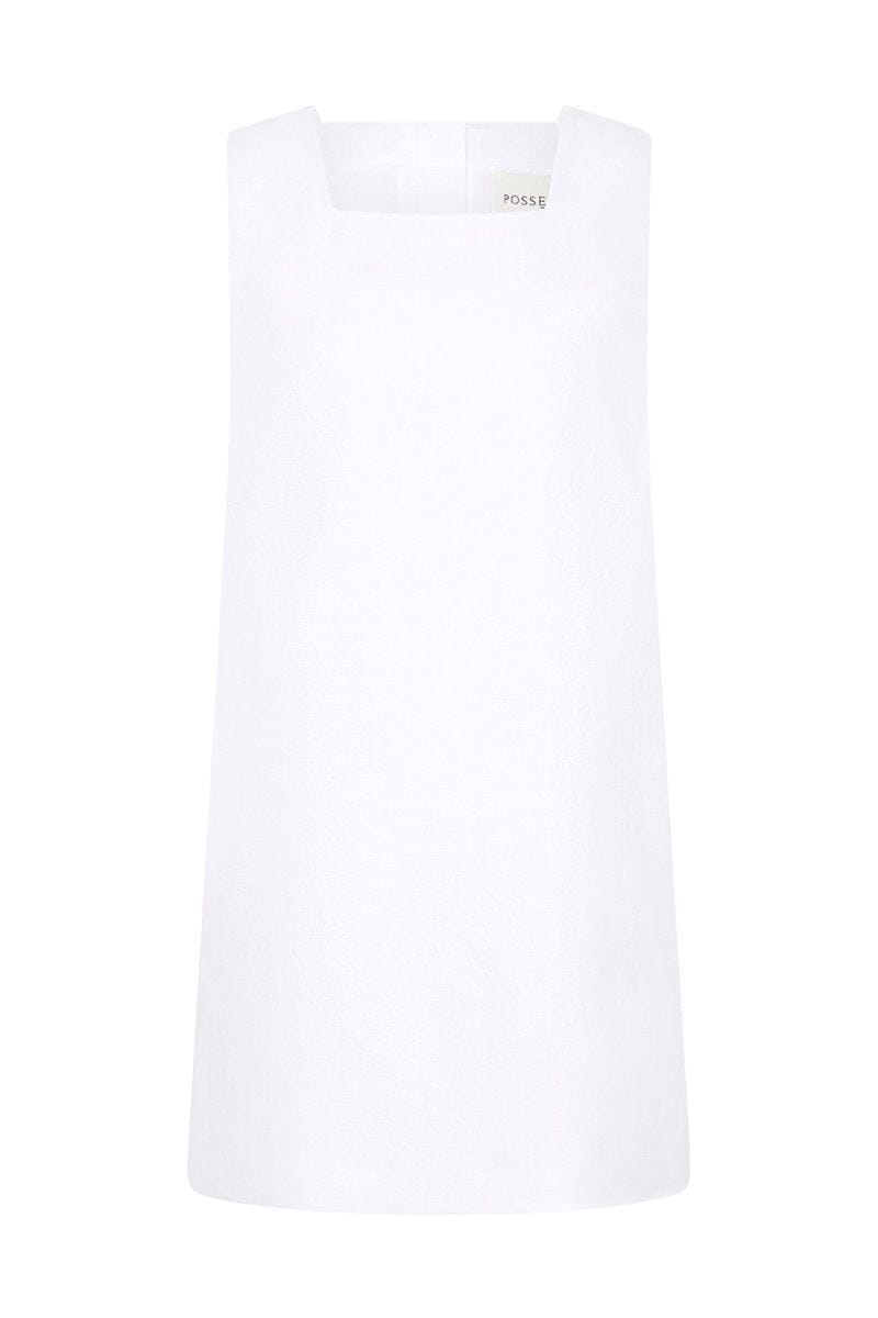 RIO SHIFT MINI DRESS-IVORY Fox & Dove RIO SHIFT MINI DRESS-IVORY Fox & Dove