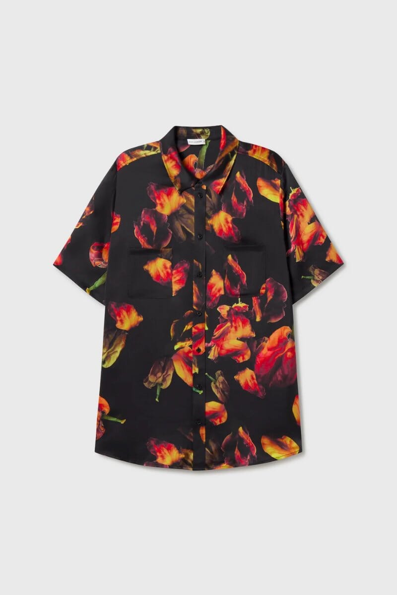 Short Sleeve Boyfriend Shirt Tulipa Dew