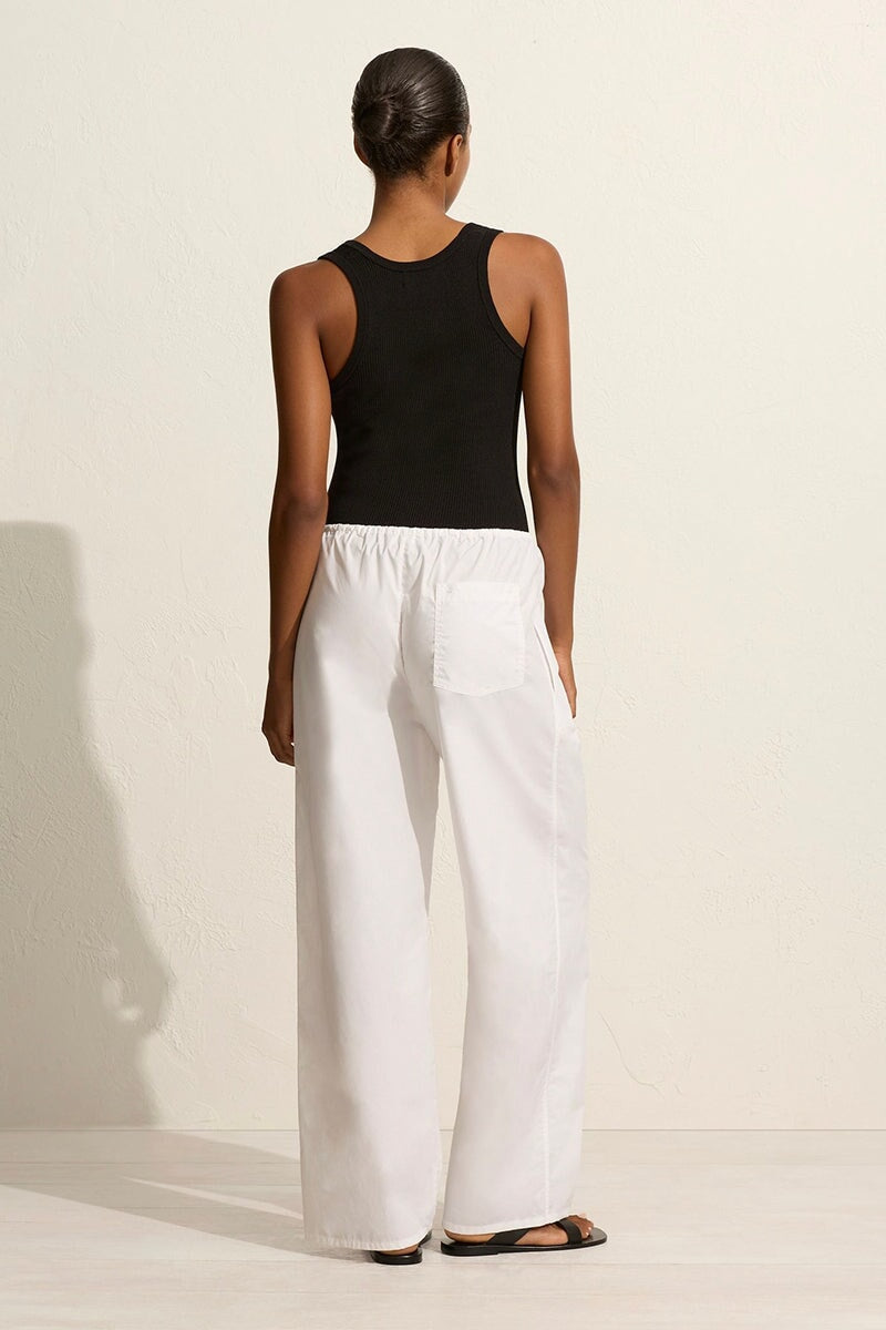 DRAWCORD PANT-WHITE Pants Matteau