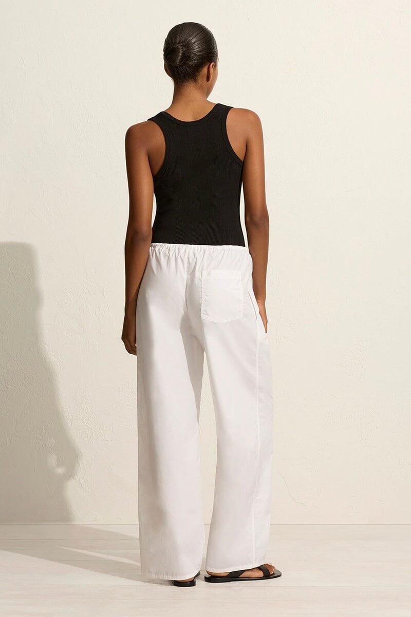 DRAWCORD PANT-WHITE Pants Matteau
