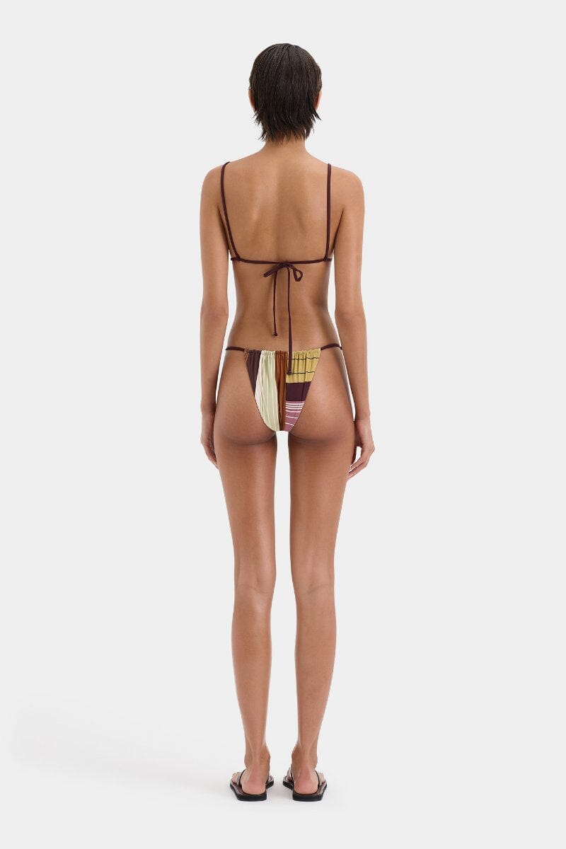 FONTANA STRING BRIEF-ELISA STRIPE Swim SIR.