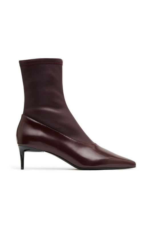 SOCK ANKLE BOOT-BORDEAUX Boots ST AGNI 