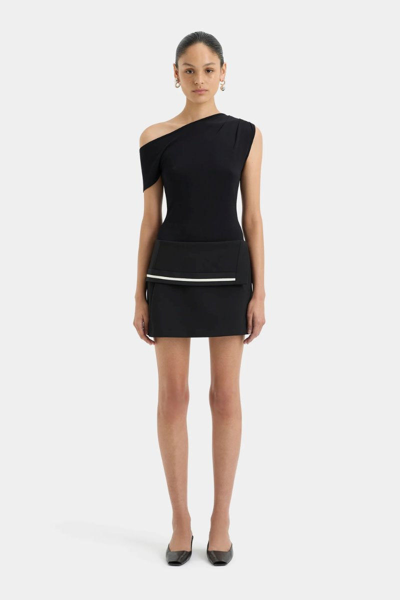 LAREDO MINI SKIRT-BLACK Skirts SIR. 