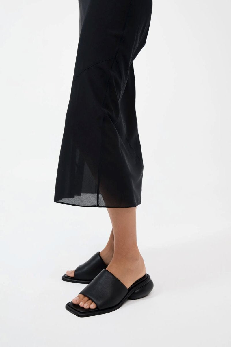 MINIMAL DOME HEEL-BLACK Heels ST AGNI 