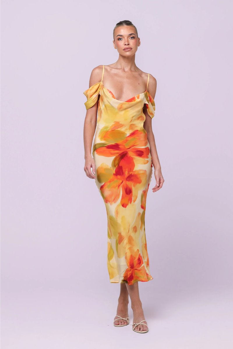 WREN MAXI DRESS-MARIGOLD Maxi Dress Isabelle Quinn 