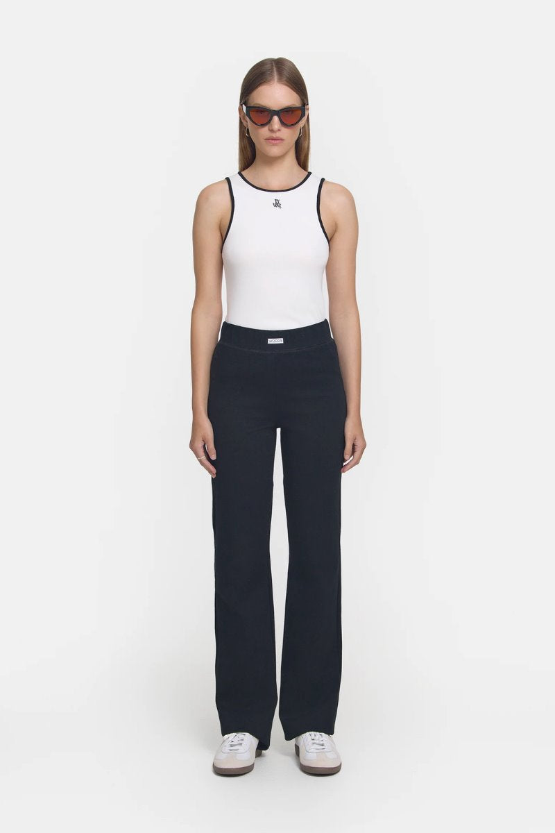 JOYRIDE TRACK PANT-BLACK Pants Viktoria and Woods 