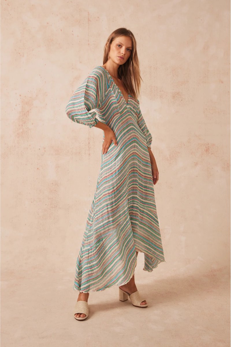 TOCO DRESS-RENBOGA Midi Dress Estilo Emporio 