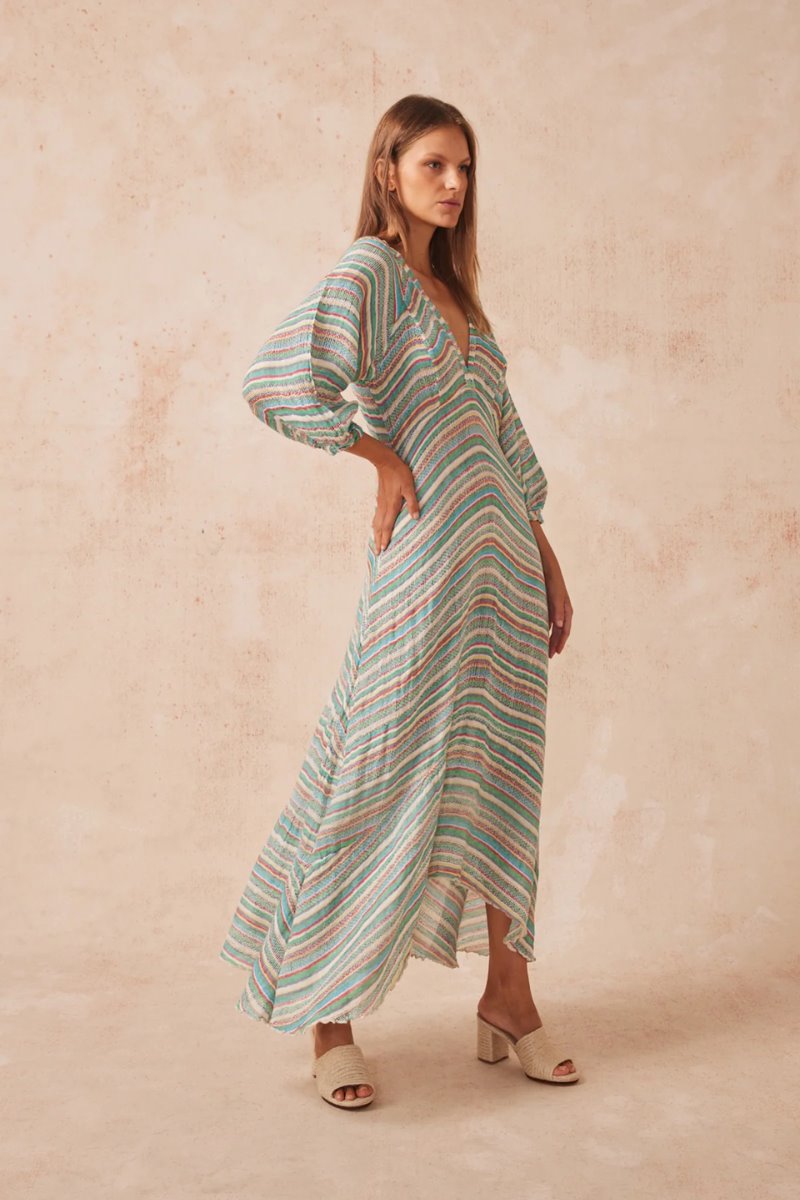 TOCO DRESS-RENBOGA Midi Dress Estilo Emporio 