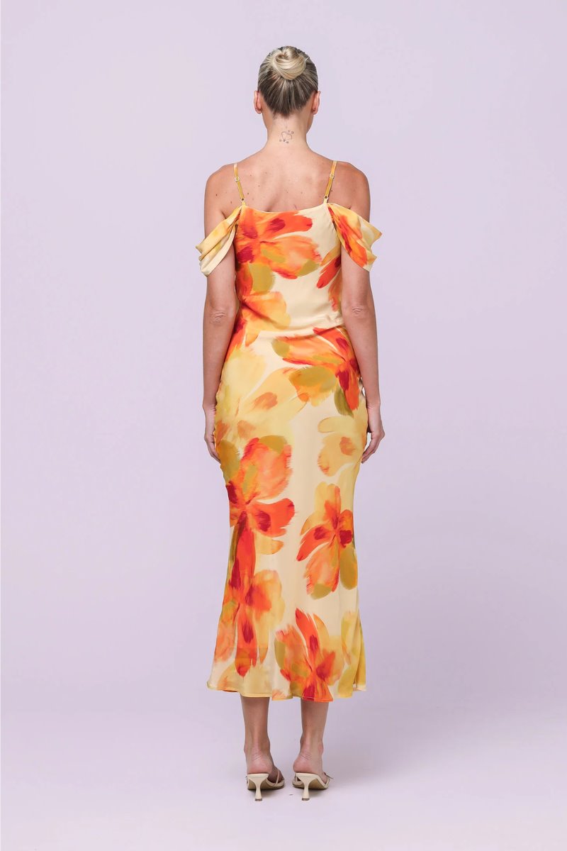 WREN MAXI DRESS-MARIGOLD Maxi Dress Isabelle Quinn 