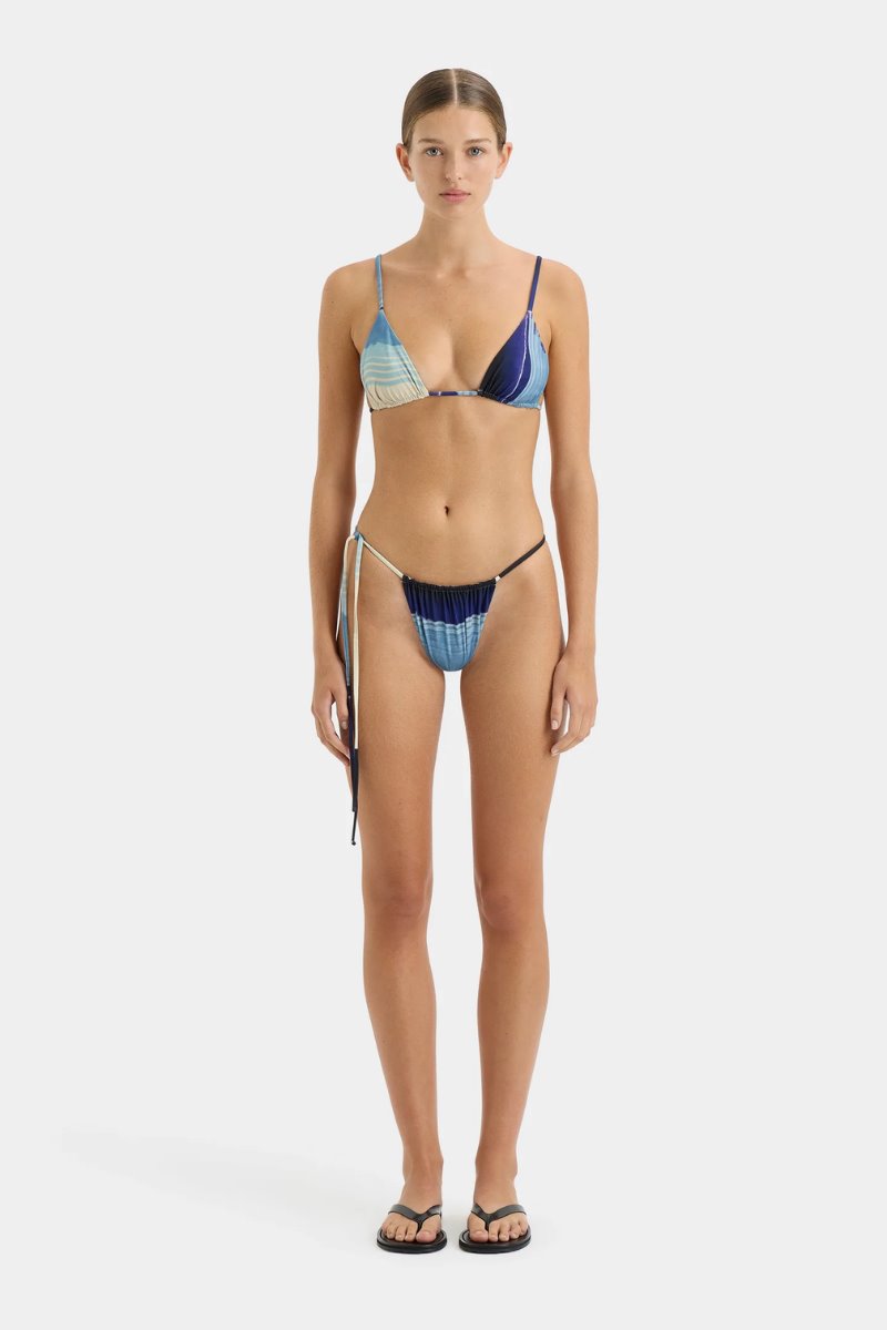 SUNVIEW STRING TRIANGLE TOP-SHORELINE STRIPE Swim SIR. 