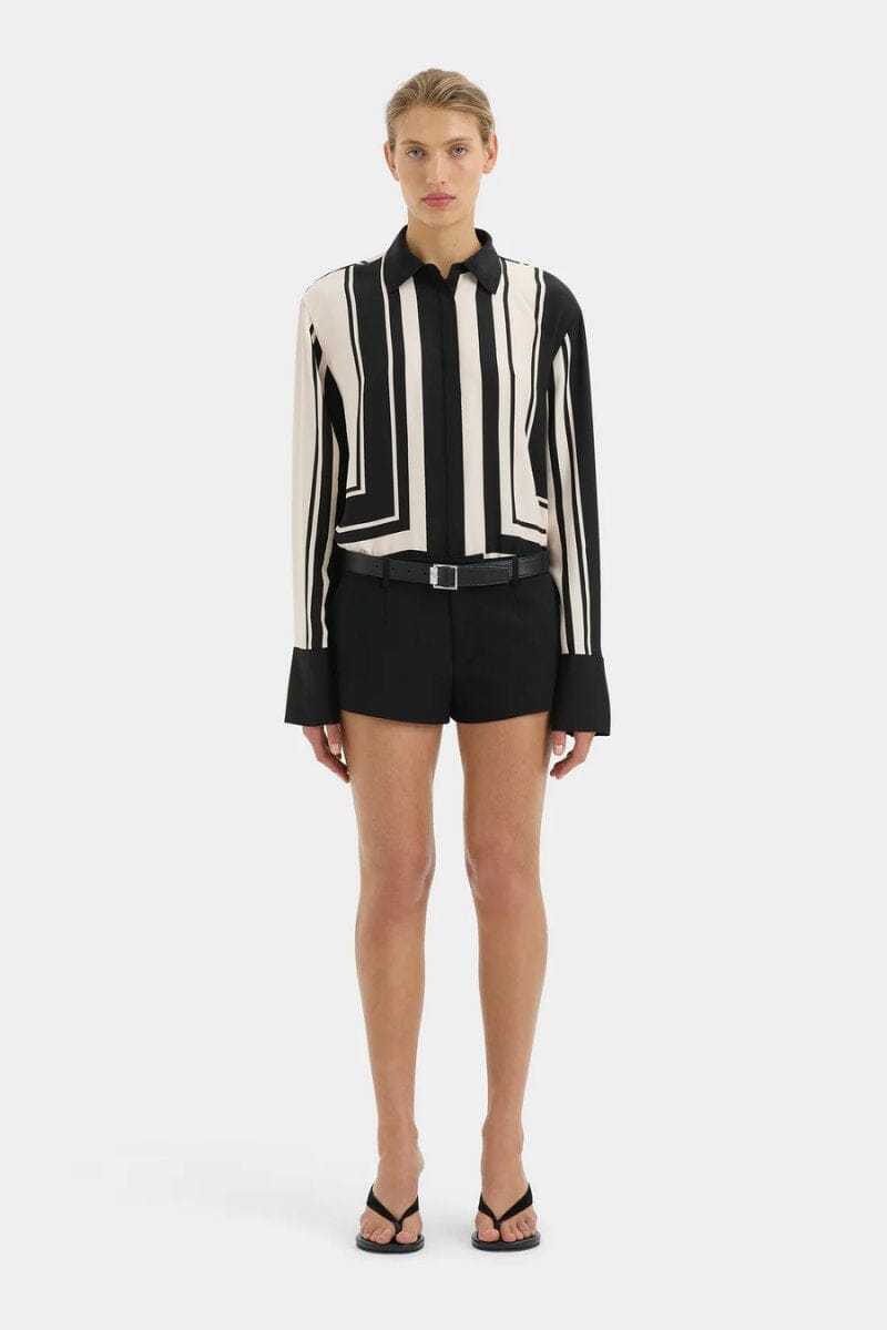 PIETRA SHIRT-MILANO NERO Tops SIR. 