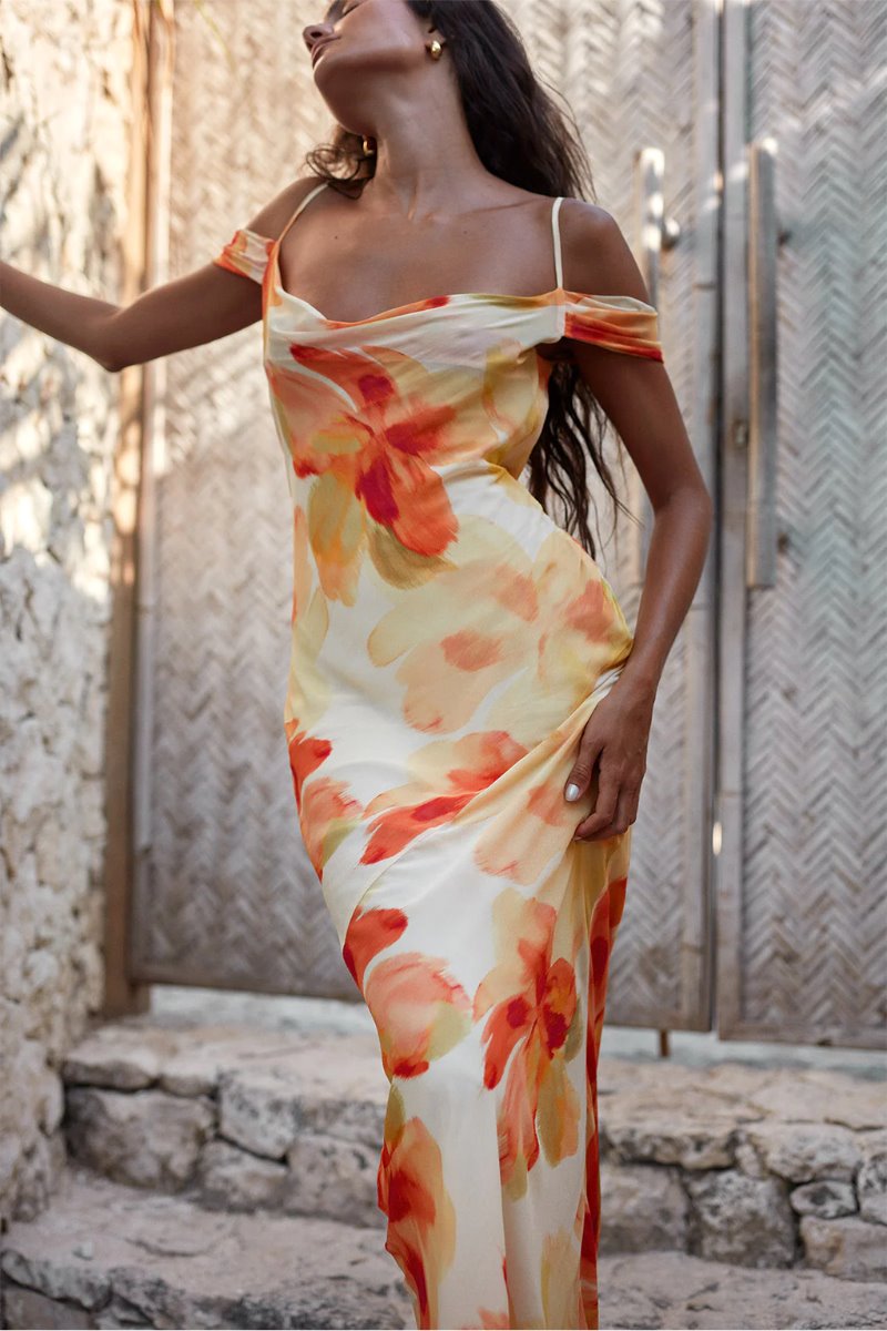 WREN MAXI DRESS-MARIGOLD Maxi Dress Isabelle Quinn 