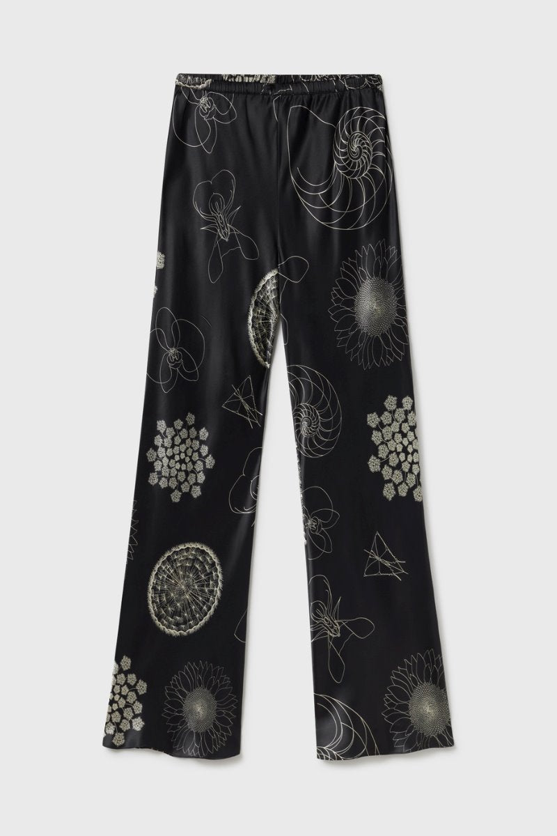 BIAS CUT PANTS FIBONACCI-BLACK Pants Silk Laundry 