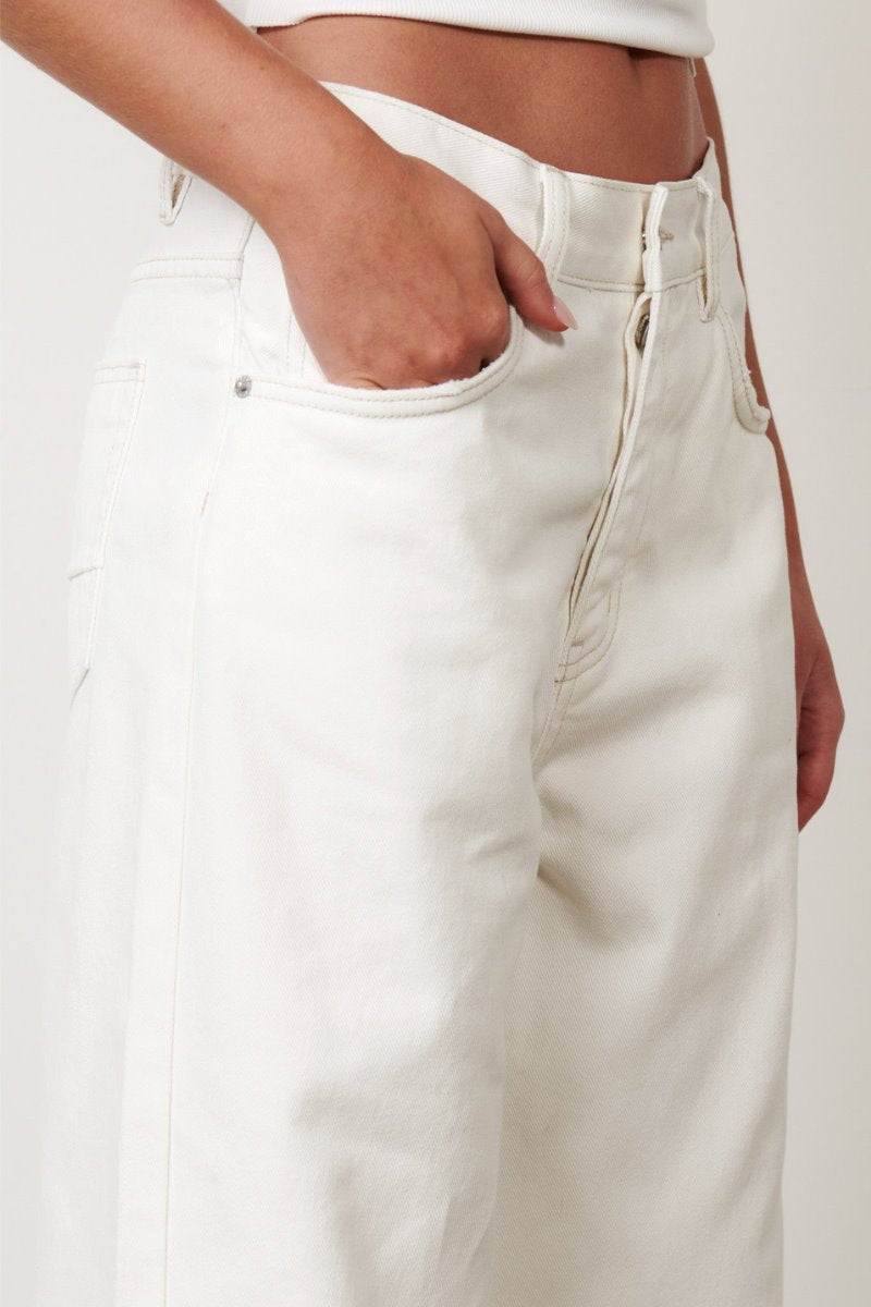 PERRY DENIM-GEISHA WHITE Denim Bayse 