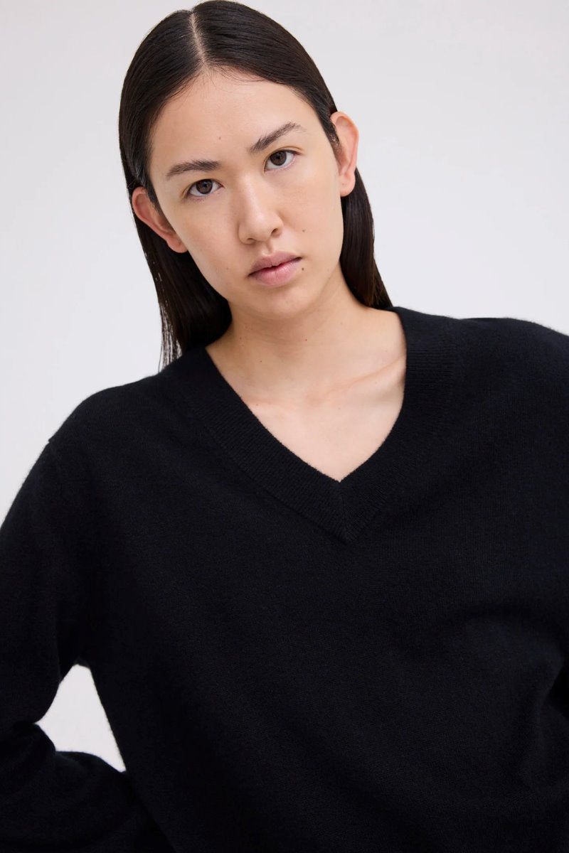 SHARPO SWEATER-BLACK Sweater Jac + Jack 