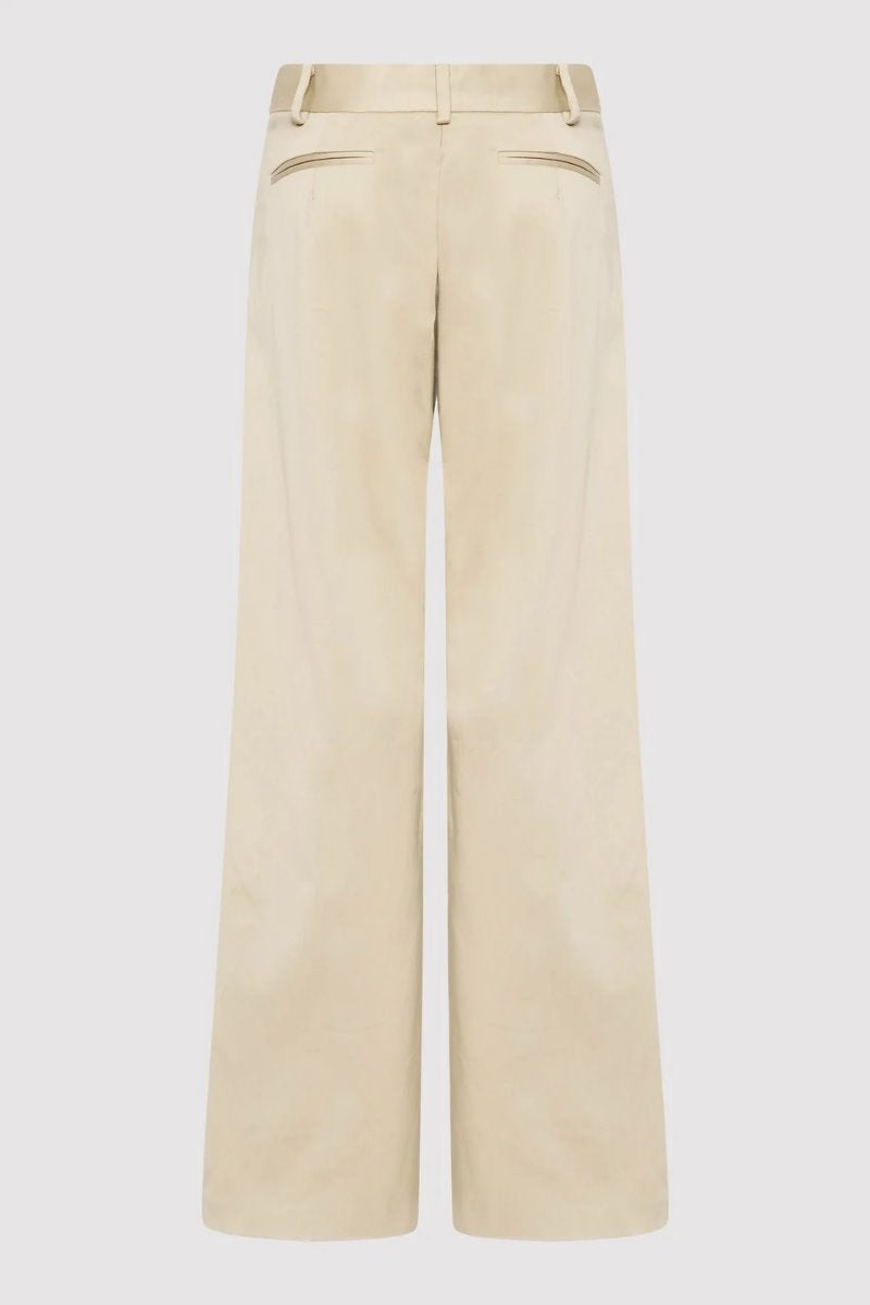 ORIGAMI POCKET TROUSERS-CHAMPAGNE Pants ST AGNI 