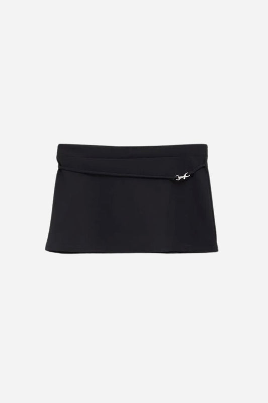 CAROLINA MINI SKIRT-BLACK Skirts Gimaguas 