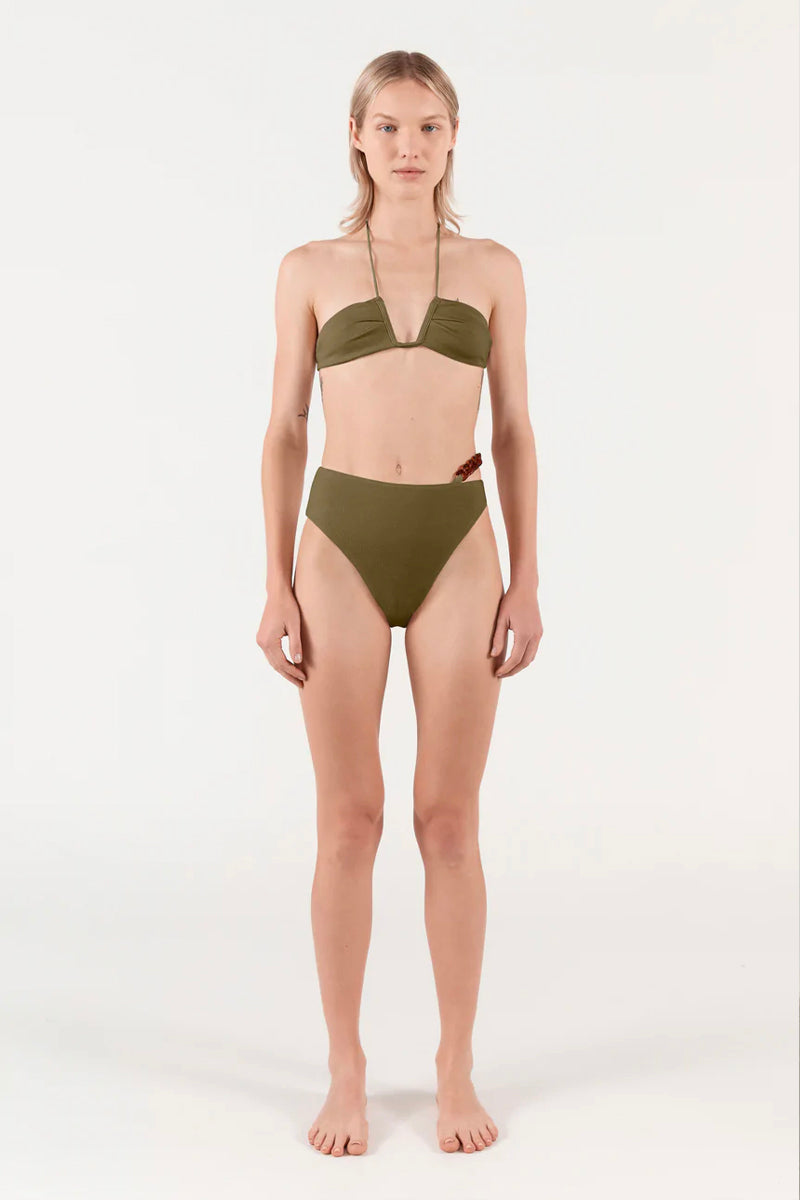 DEFIER CHAIN BOTTOM BOUCIE-OLIVE Swim ZIAH 8 Olive 