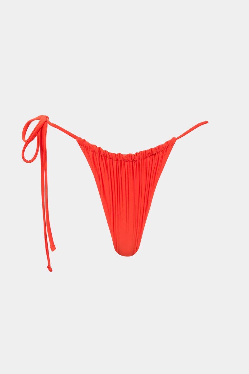 CLARITA STRING BRIEF-TANGERINE Swim SIR. 