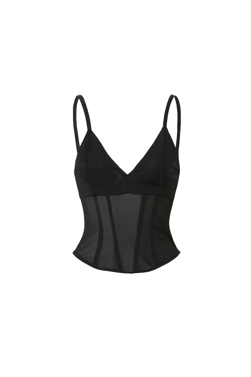 OMEGA BUSTIER-BLACK Tops Viktoria and Woods 0 - 0 Black 