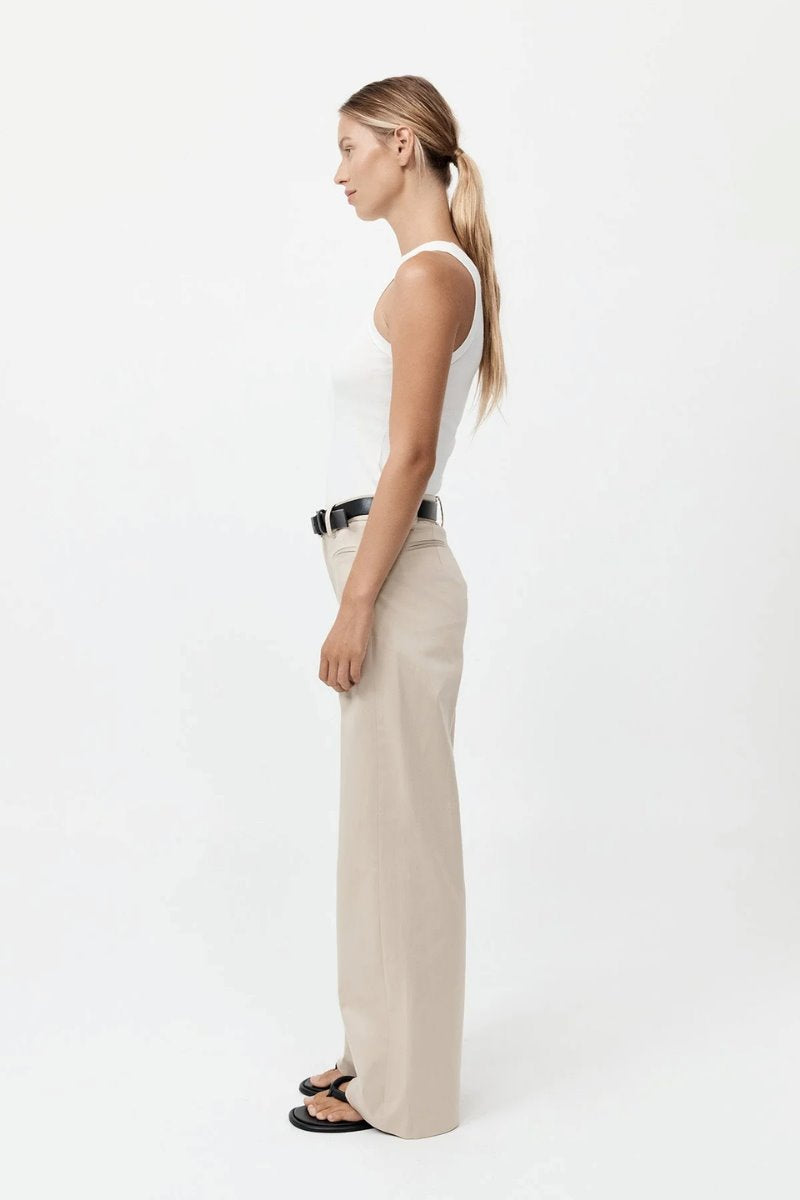 ORIGAMI POCKET TROUSERS-CHAMPAGNE Pants ST AGNI 