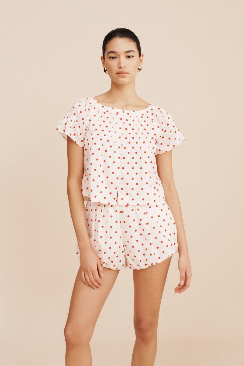 AURELIA SHORT-PETITE POLKA DOT Shorts Posse 