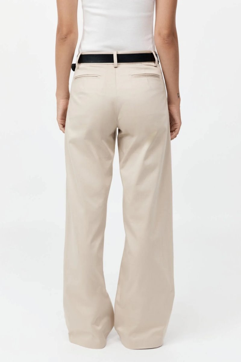 ORIGAMI POCKET TROUSERS-CHAMPAGNE Pants ST AGNI 