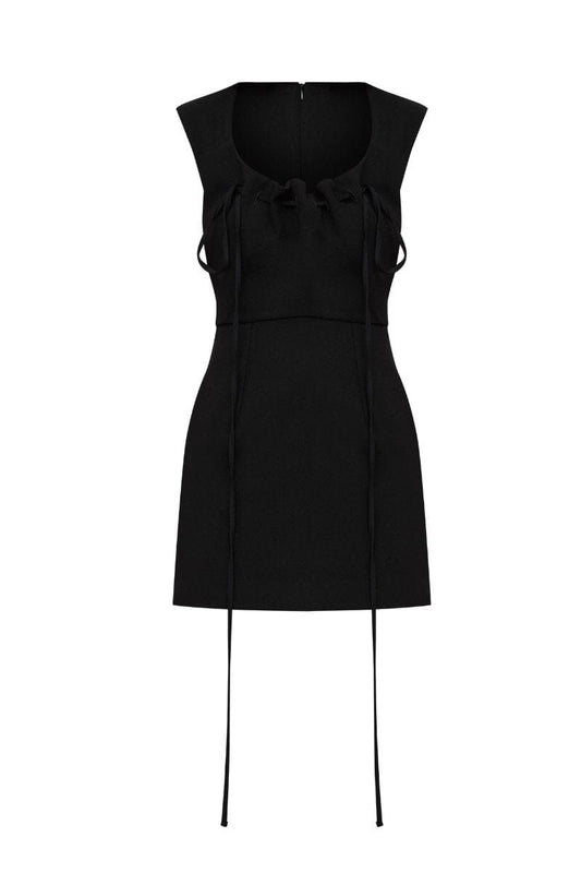 MAX DRESS-BLACK Mini Dress Wynn Hamlyn 