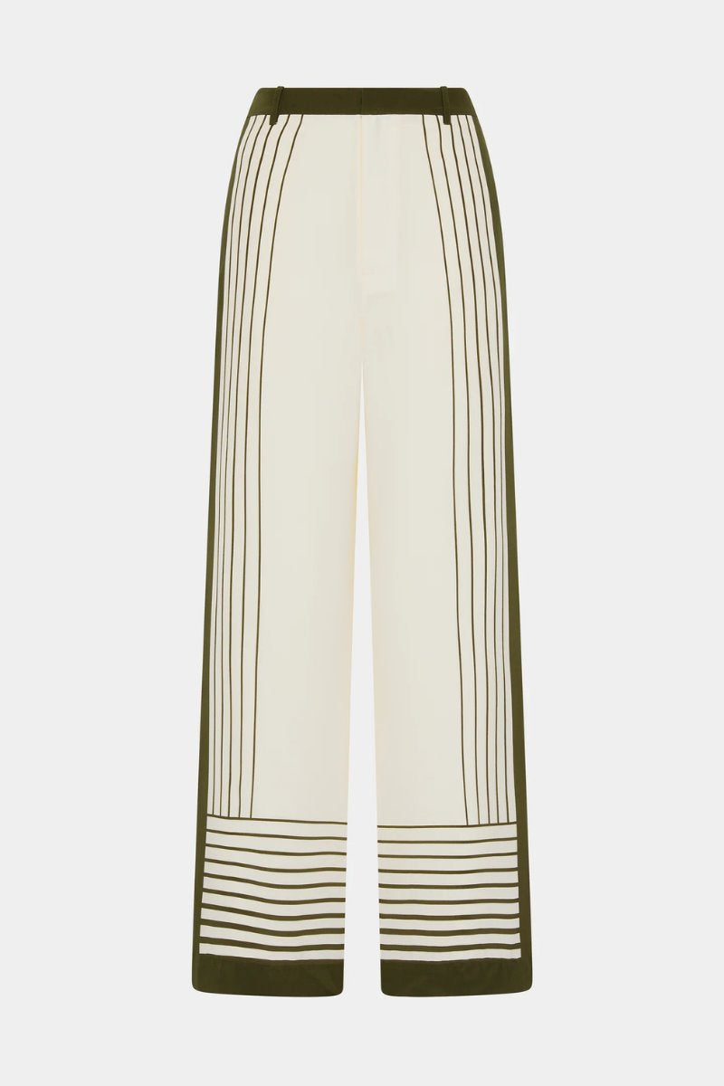 LEILANA TAILORED PANT-GARDEN STRIPE Pants SIR. 