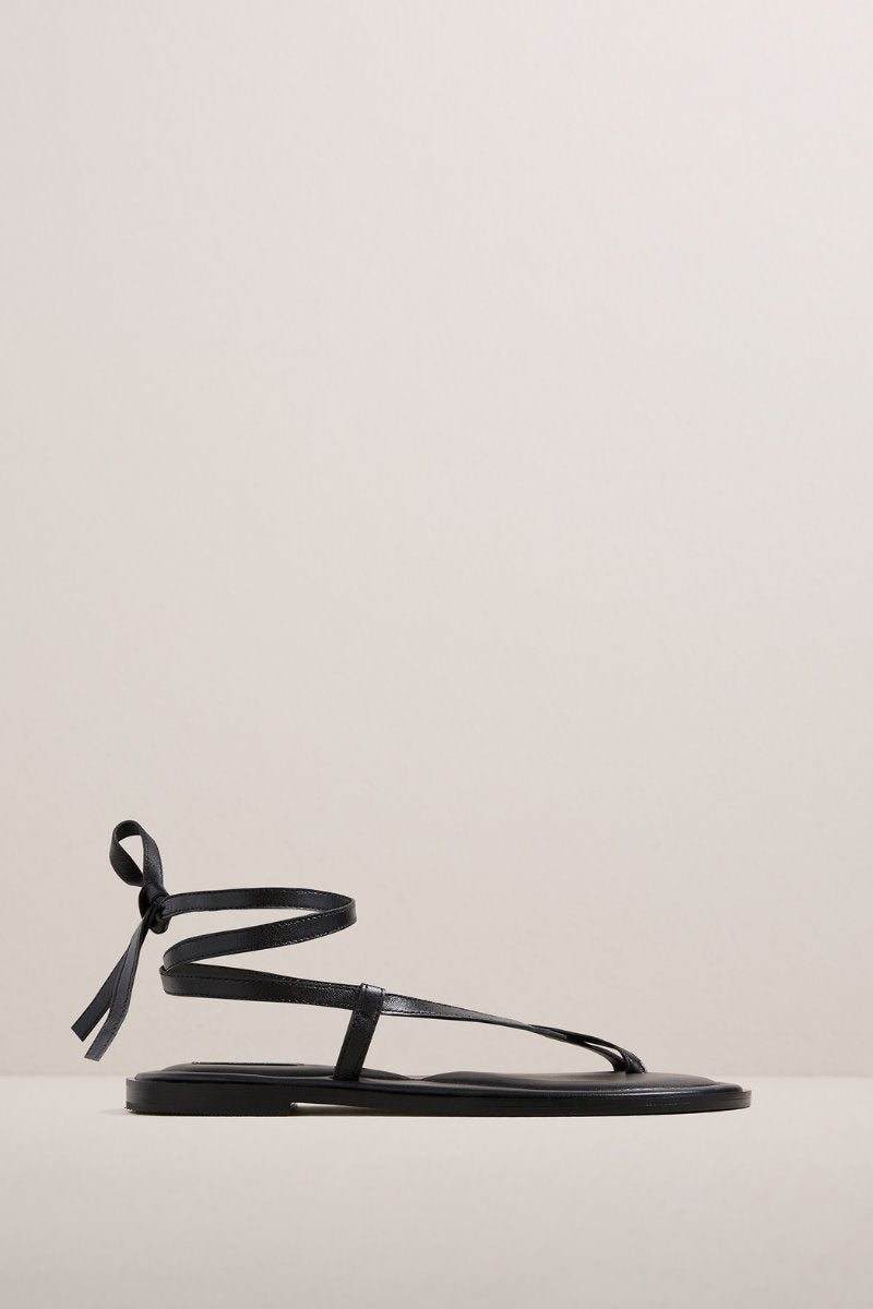 THE ELLIOT SANDAL-BLACK Footwear A.Emery 