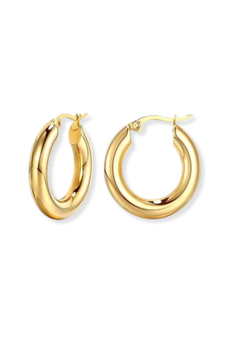 MARISA HOOP-GOLD Earrings F&D 