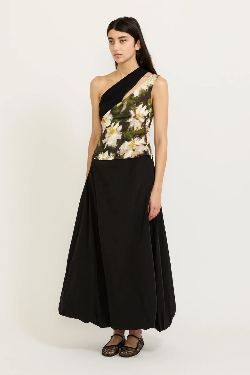 JUNE TOP-DAISY/BLACK Tops Wynn Hamlyn 