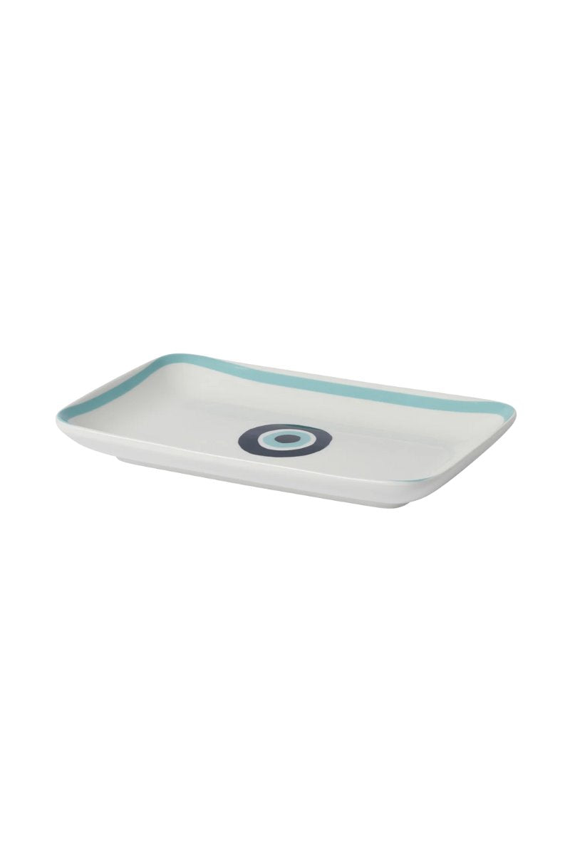 EVIL EYE SMALL PLATER-BLUE *in-store only* Home In The Round House 