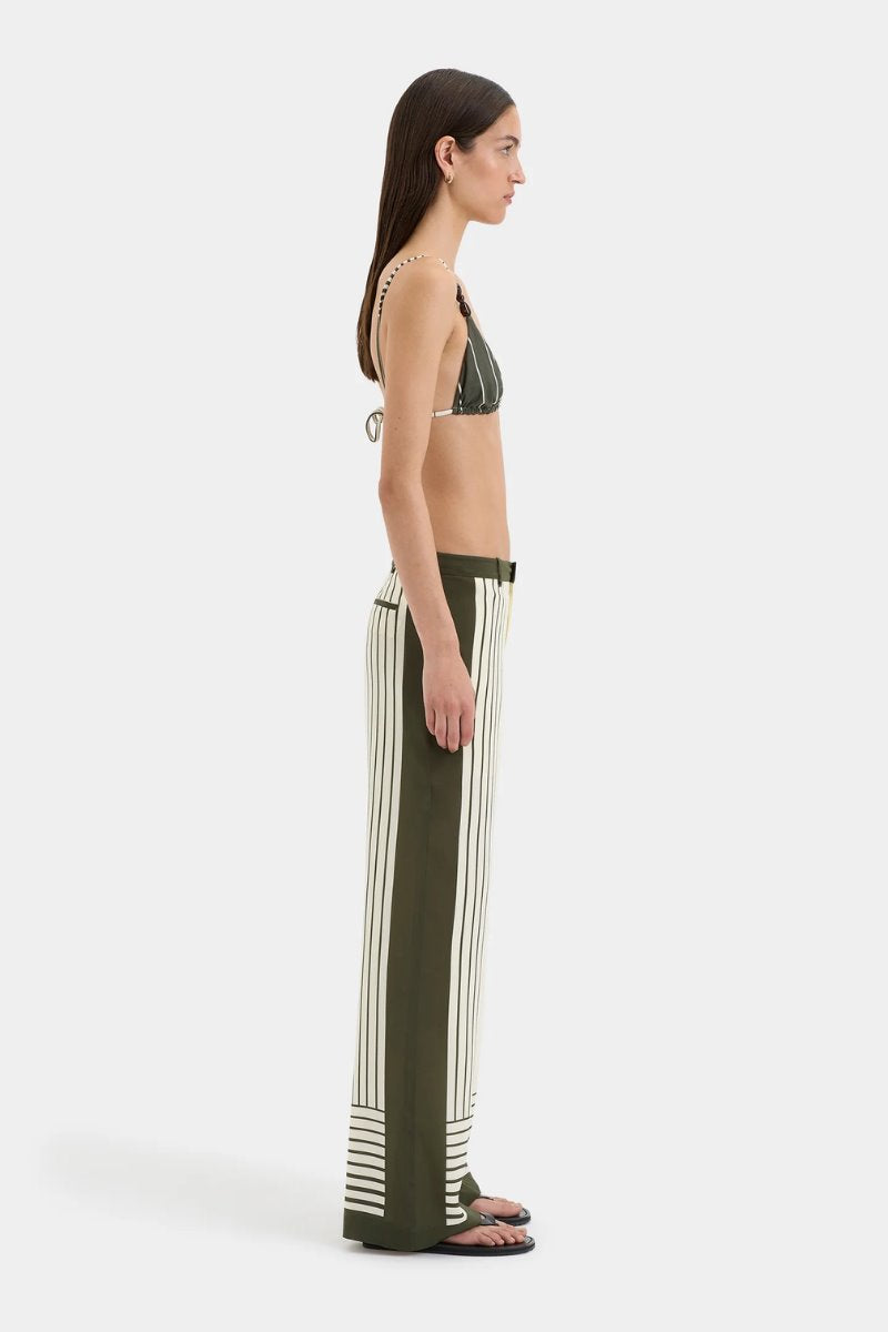 LEILANA TAILORED PANT-GARDEN STRIPE Pants SIR. 