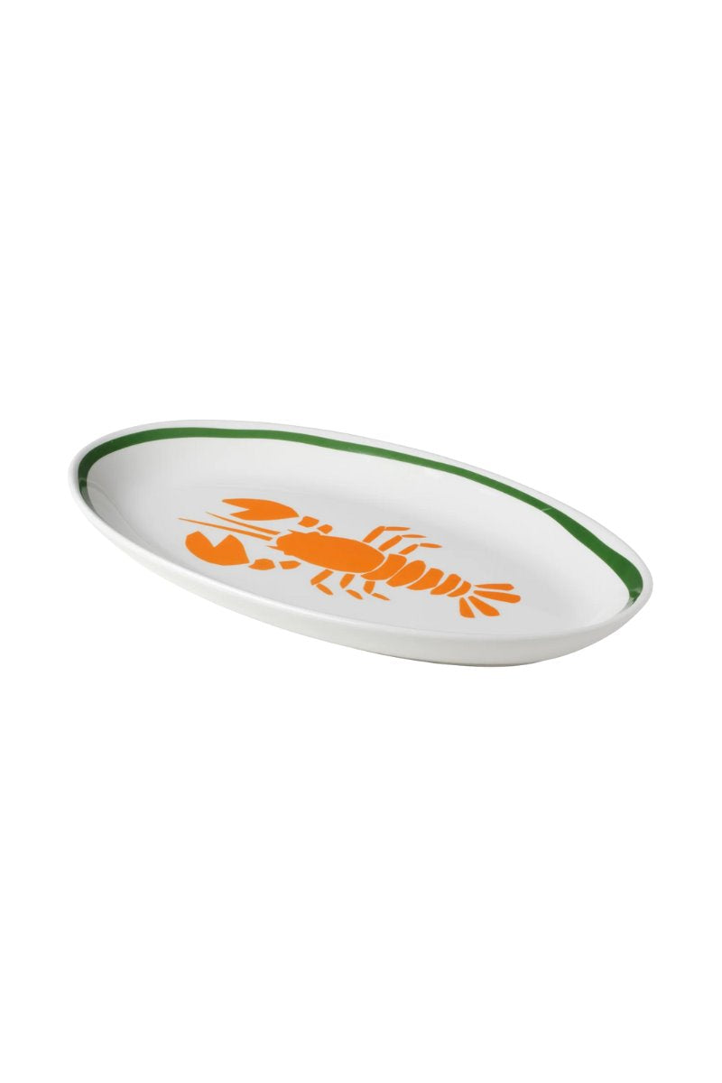 LOBSTER PLATTER-ORANGE/GREEN *in-store only* Home In The Round House 