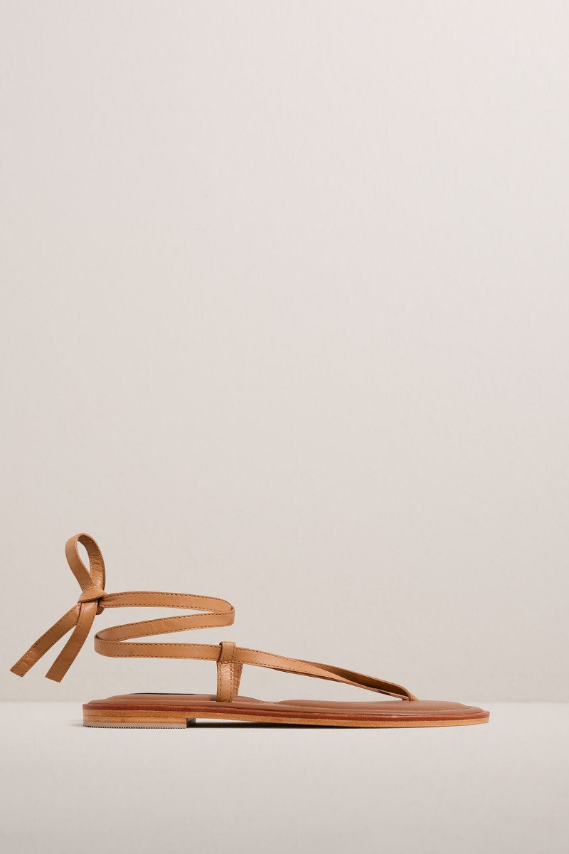 THE ELLIOT SANDAL-DEEP TAN Footwear A.Emery 