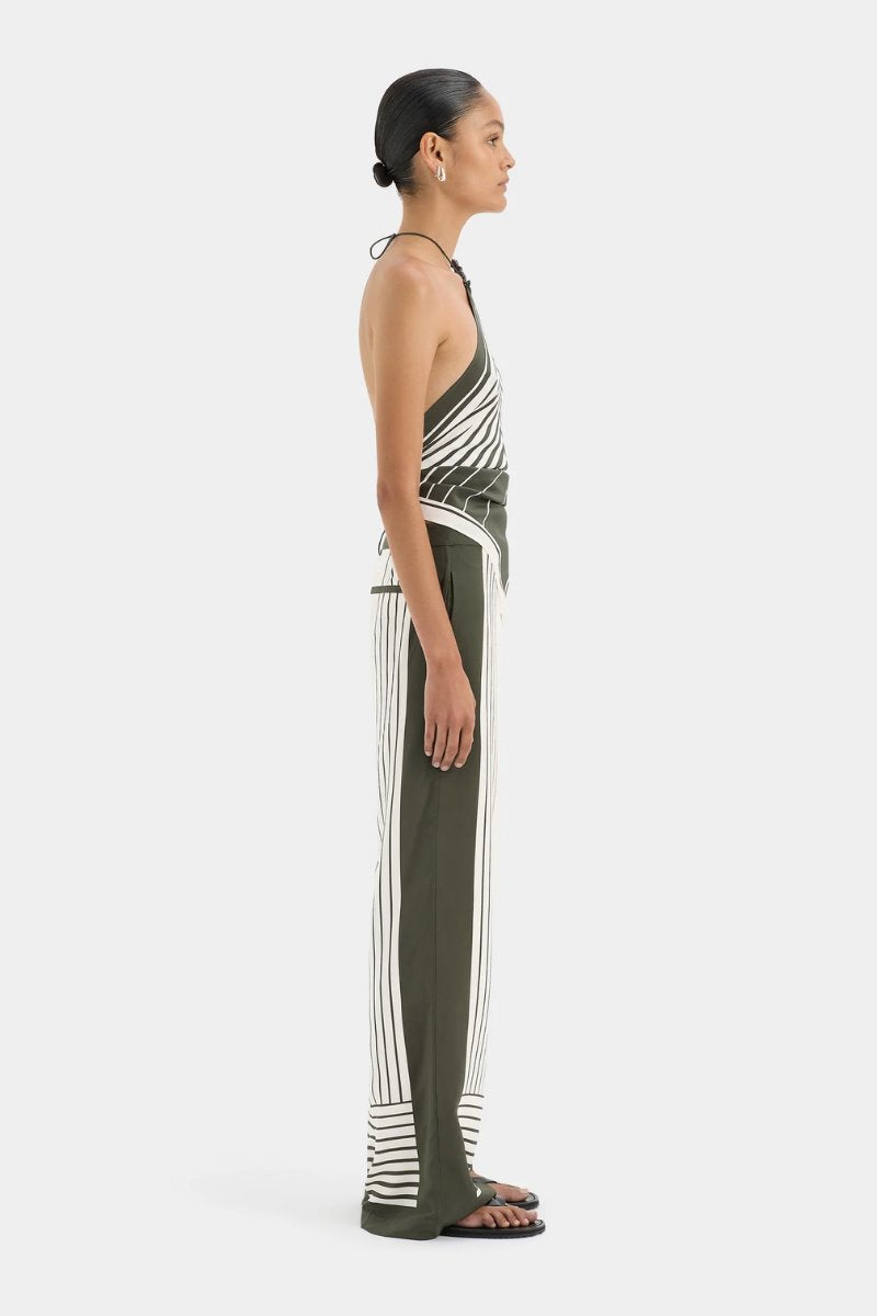 LEILANA TAILORED PANT-GARDEN STRIPE Pants SIR. 