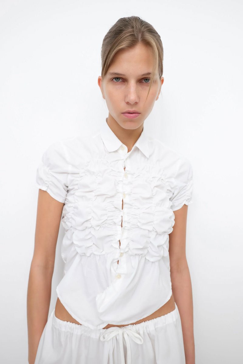 RON SHIRT-WHITE Tops Gimaguas 