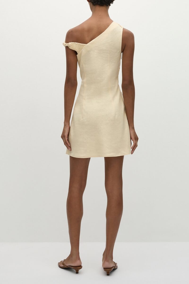 SUIS MINI DRESS-BUTTER Mini Dress Faithfull the Brand 