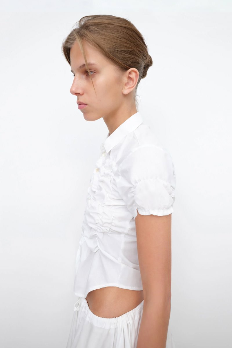 RON SHIRT-WHITE Tops Gimaguas 