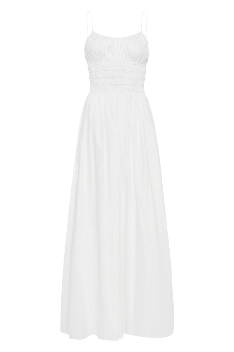 BAIA MAXI DRESS-WHITE Maxi Dress Faithfull the Brand 