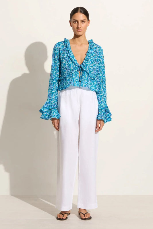 LOMBARDI TOP-STELLINA FLORAL Tops Faithfull the Brand 