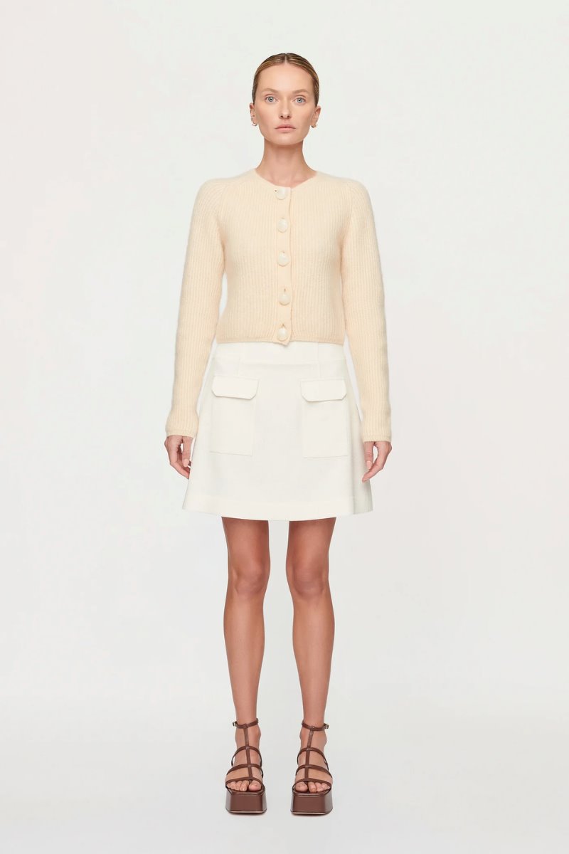 CHARLOTTE SKIRT-OFF WHITE Skirts Clea 