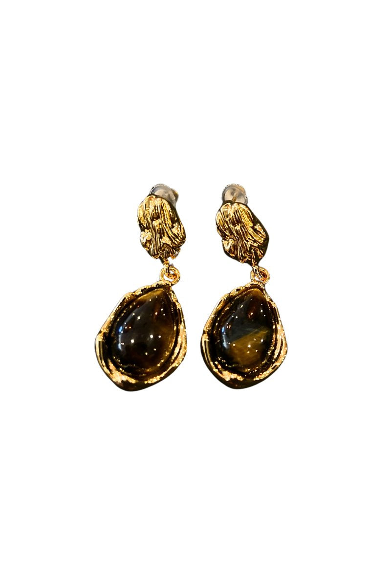 MILA EARRINGS-GOLD Jewellery F&D 