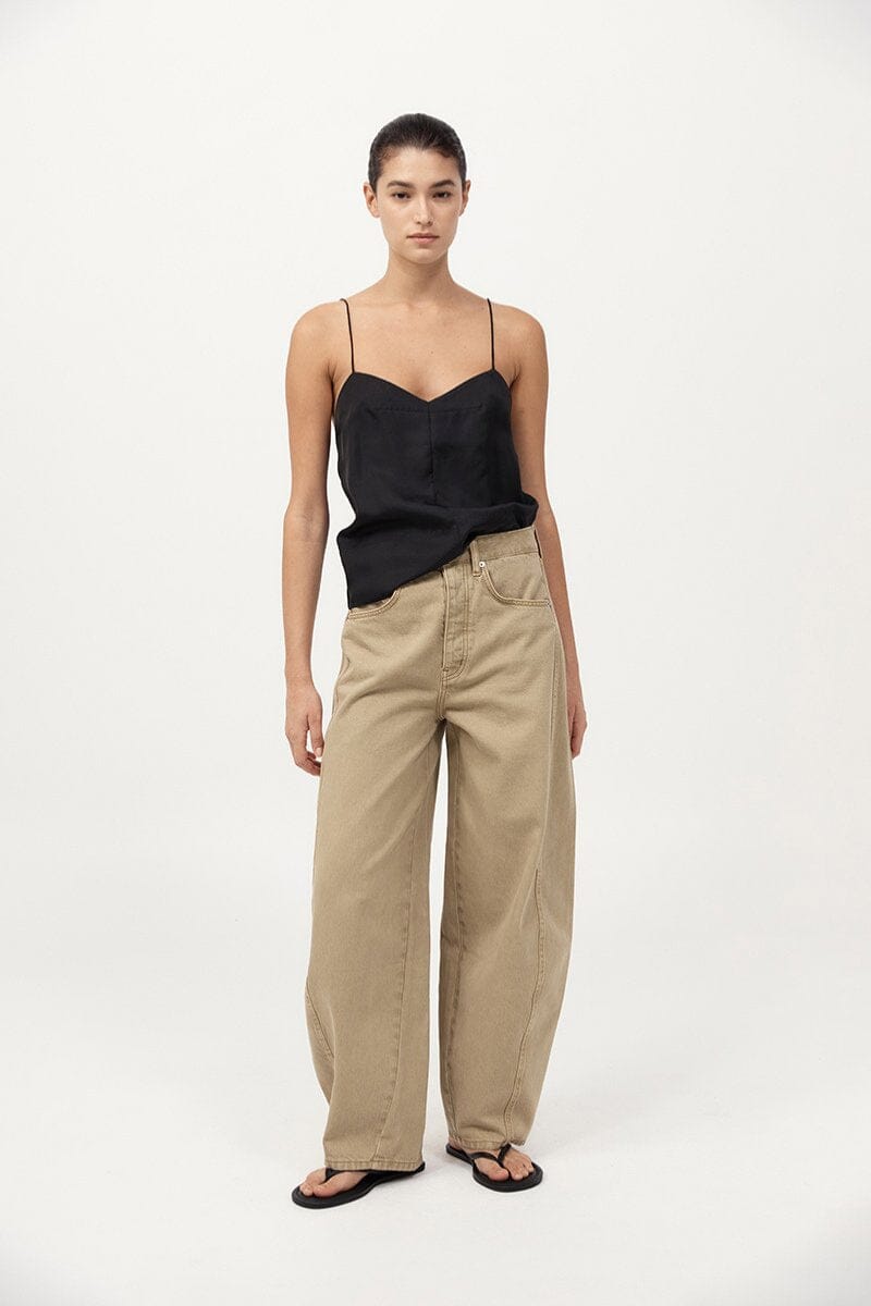 MID RISE BALLOON JEANS-SAHARA Denim ST AGNI 