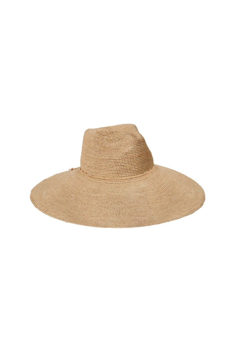 DRIFT FEDORA ULTRAWIDE-NATURAL Hats Lack of Color 